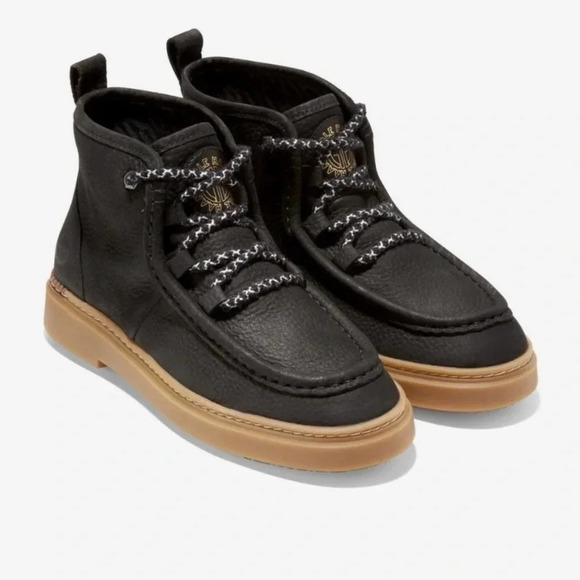 New Cole Haan Women's Black All-Day Summit Chukka Boot
W26326 hiking lace up - Picture 1 of 15